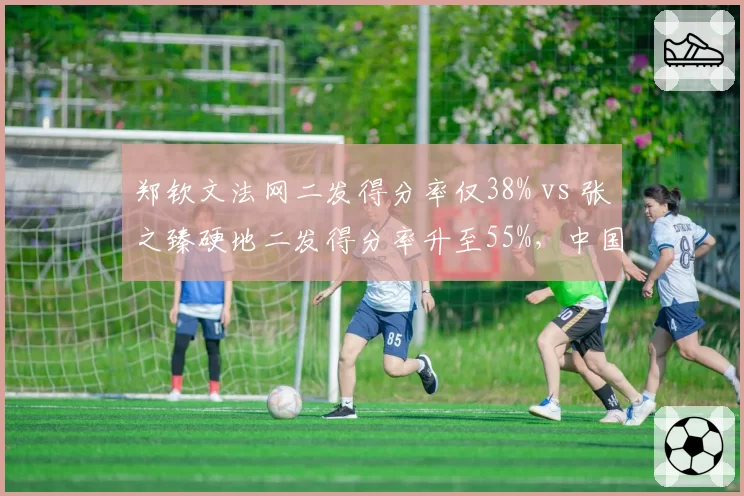 郑钦文法网二发得分率仅38% vs 张之臻硬地二发得分率升至55%，中国一哥一姐技术短板互补性引关注